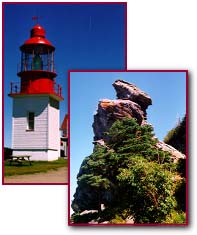 phare et Rocher Cap-Chat